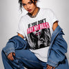 If You Don't Pay My Bills! Oversized Terry White T-Shirt