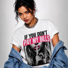 If You Don't Pay My Bills! Oversized Terry White T-Shirt