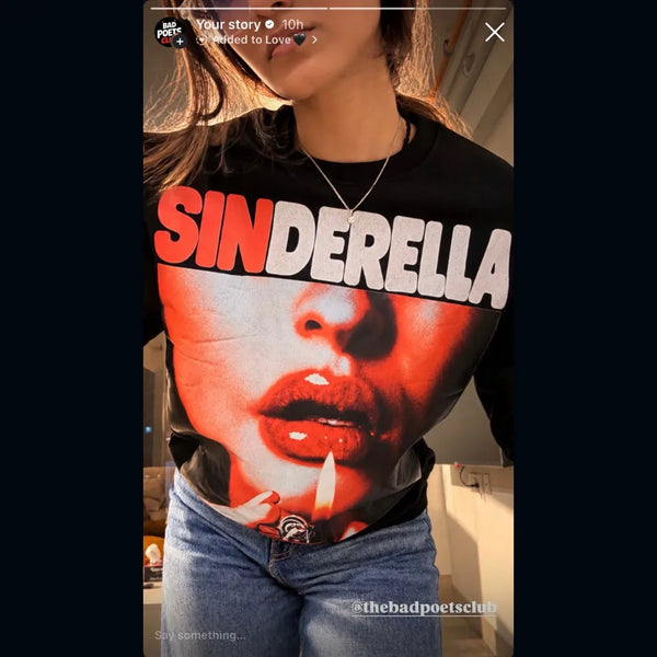 Sinderella Black Sweatshirt