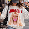 Audacity! White Sweatshirt
