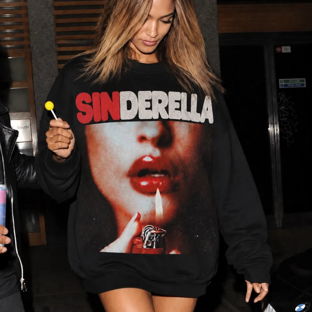 Sinderella Black Sweatshirt
