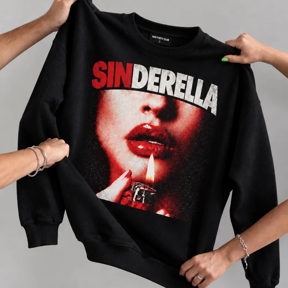 Sinderella Black Sweatshirt