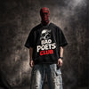 Bad Poets Club Tupac Oversized Terry Black T-Shirt