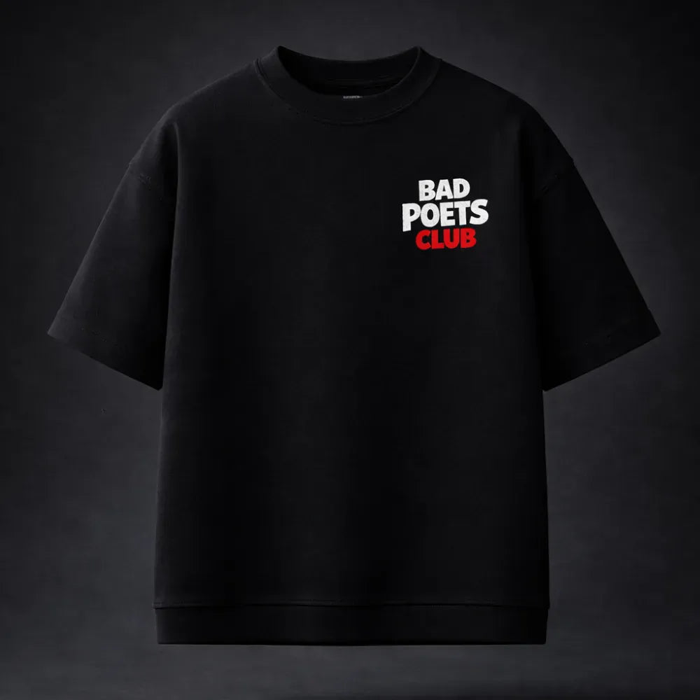 Not A DJ Terry Oversized Black T-Shirt