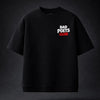 Not A DJ Terry Oversized Black T-Shirt