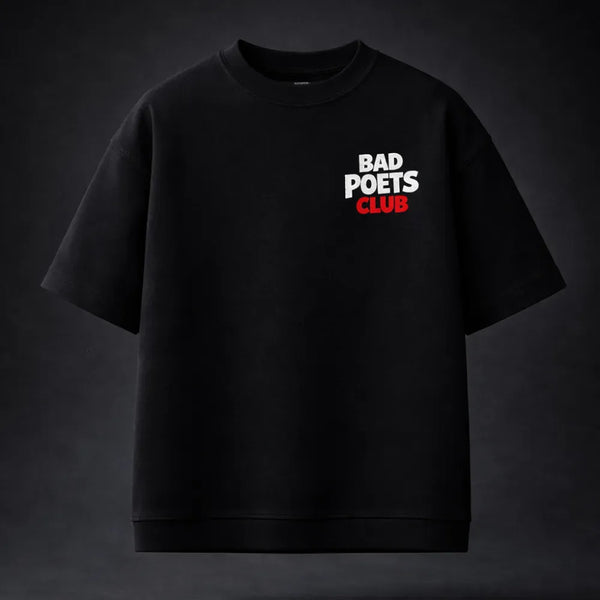 Not A DJ Terry Oversized Black T-Shirt