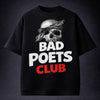 Bad Poets Club Tupac Oversized Terry Black T-Shirt
